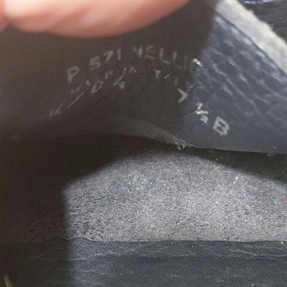 Coach Nellie Dark Blue Leather Flats Driving Shoe Loafers Size 7.5 B - Picture 11 of 11